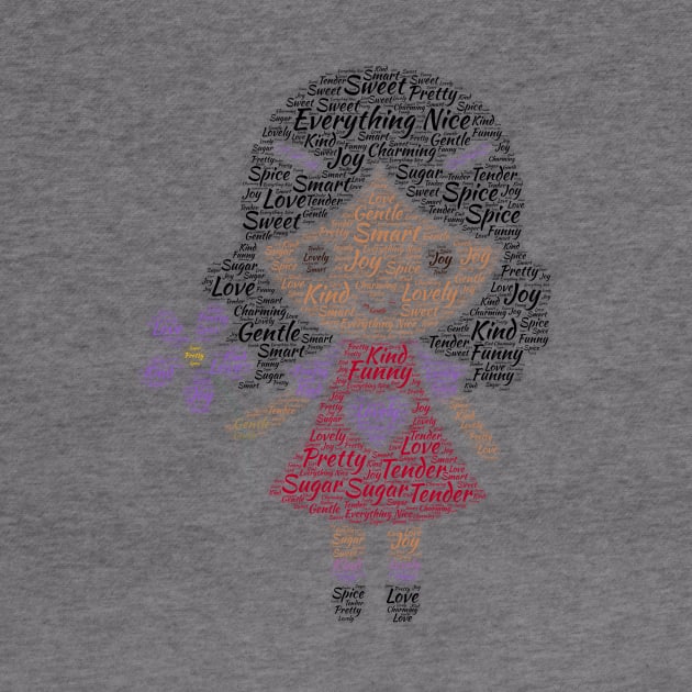 What are Little Girls made of Word Cloud Art by ckandrus